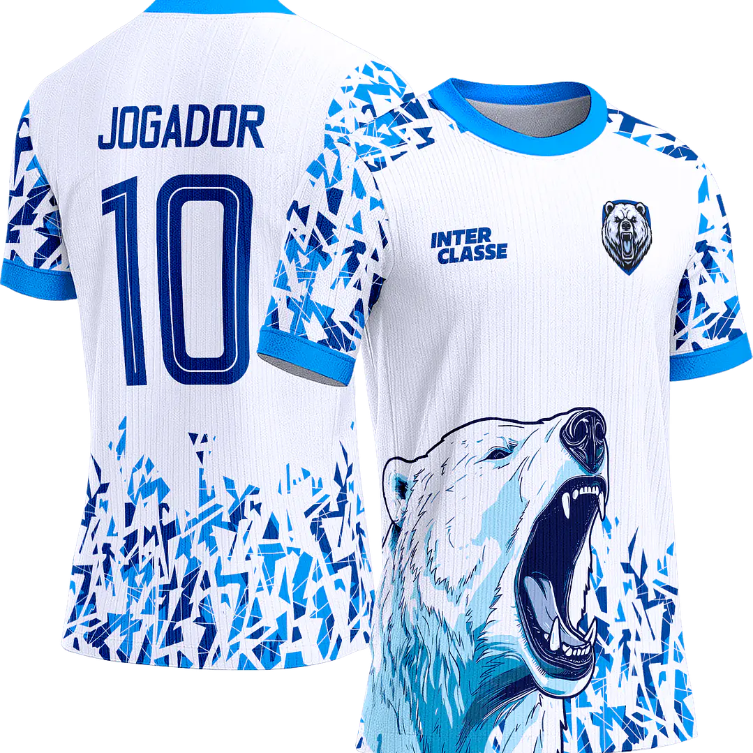 Arte Vetor Camisa Interclasse 822 Urso Polar 1