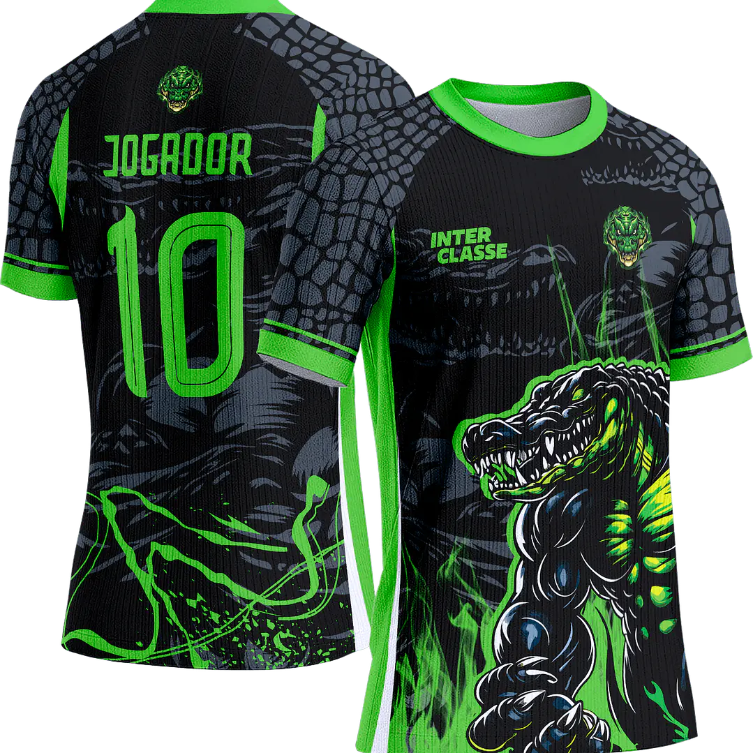 Arte Vetor Camisa Interclasse 827 Jacaré 1