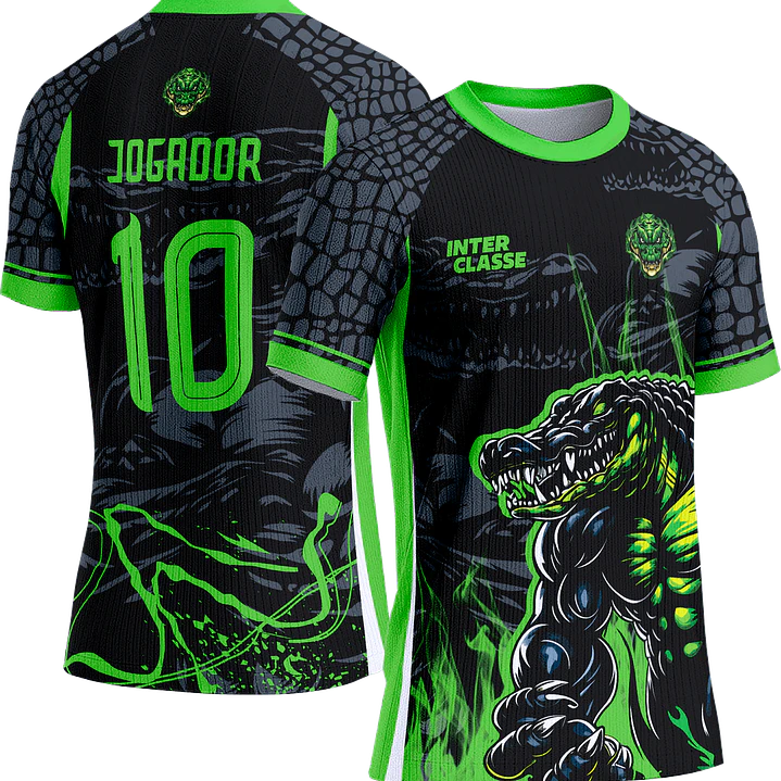 Arte Vetor Camisa Interclasse 827 Jacaré 1