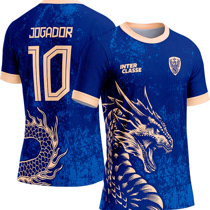 Arte Vetor Camisa Interclasse 828 Dragão 1