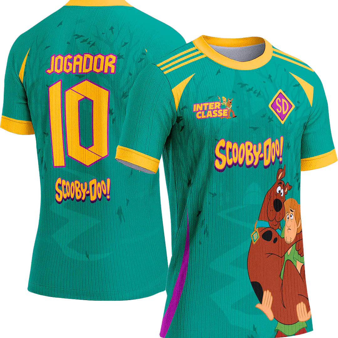 Arte Vetor Camisa Interclasse 829 Scoob-Doo 1