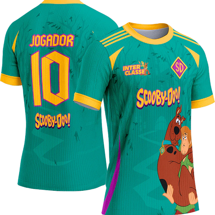 Arte Vetor Camisa Interclasse 829 Scoob-Doo 1