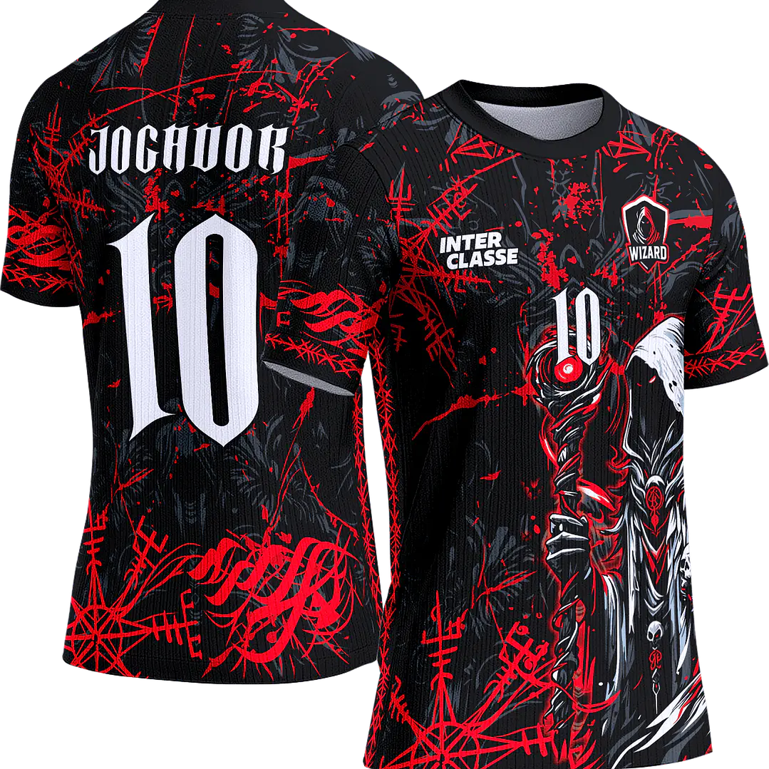 Arte Vetor Camisa Interclasse 832 Feiticeiro 1