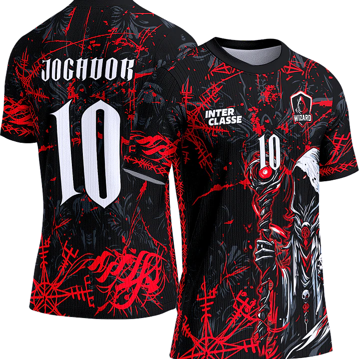 Arte Vetor Camisa Interclasse 832 Feiticeiro 1