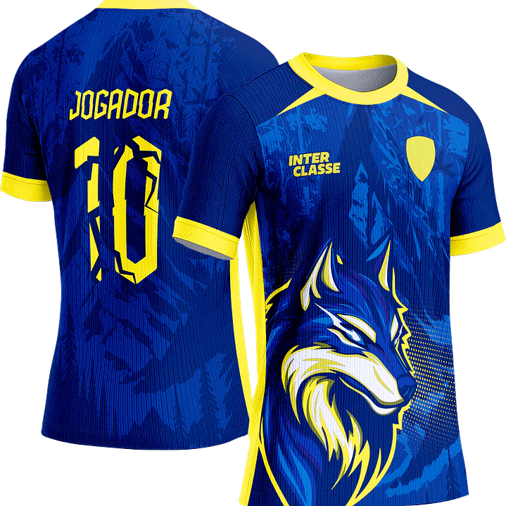 Arte Vetor Camisa Interclasse 836 Lobo 1