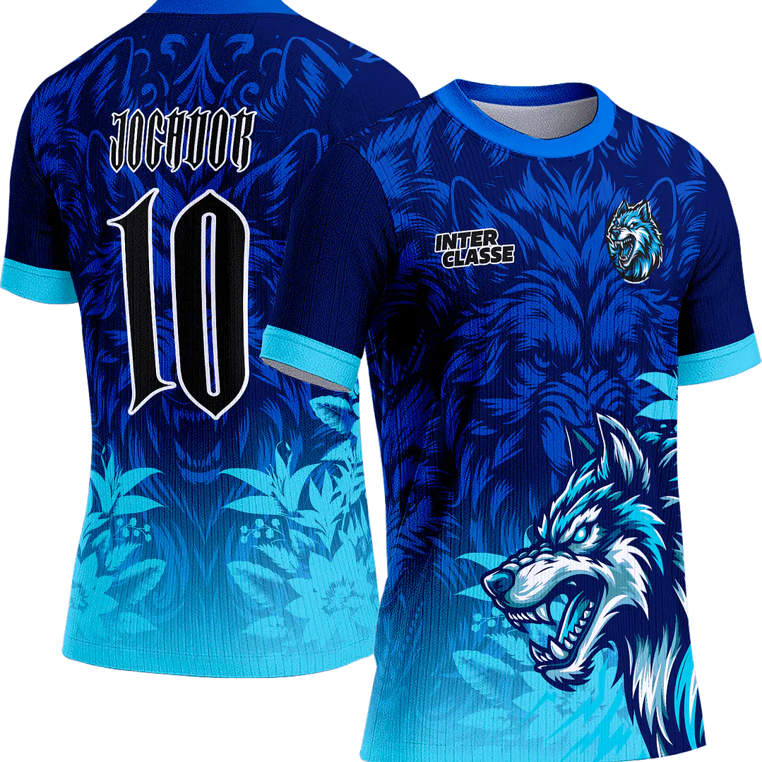 Arte Vetor Camisa Interclasse 841 Lobo 1
