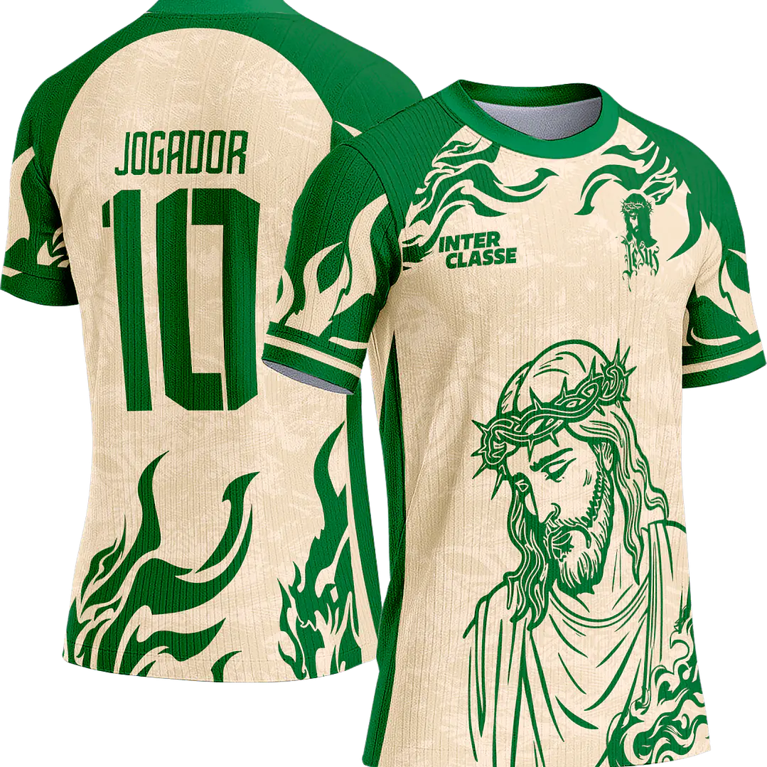 Arte Vetor Camisa Interclasse 843 Cristo 1