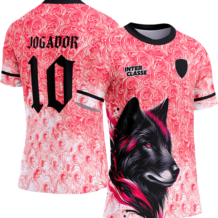 Arte Vetor Camisa Interclasse 847 Lobo 1