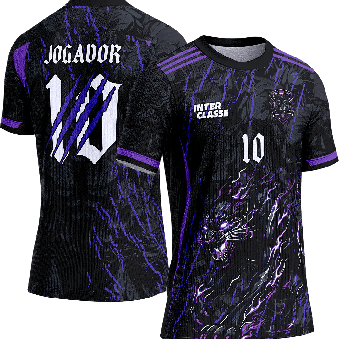 Arte Vetor Camisa Interclasse 848 Pantera 1