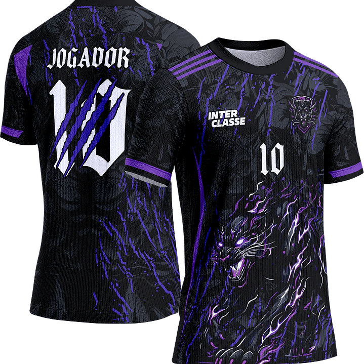 Arte Vetor Camisa Interclasse 848 Pantera 1