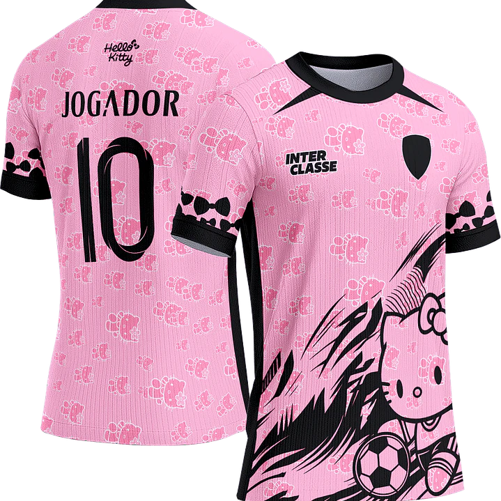 Arte Vetor Camisa Interclasse 849 Hello Kitty 1