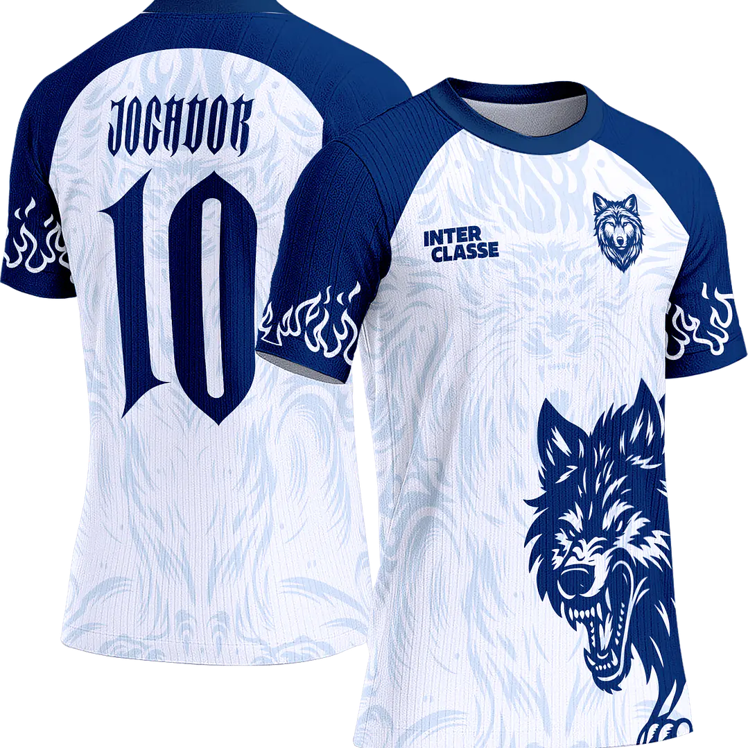 Arte Vetor Camisa Interclasse 853 Lobo 1
