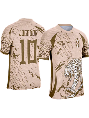 Arte Vetor Camisa Interclasse 854 Onça