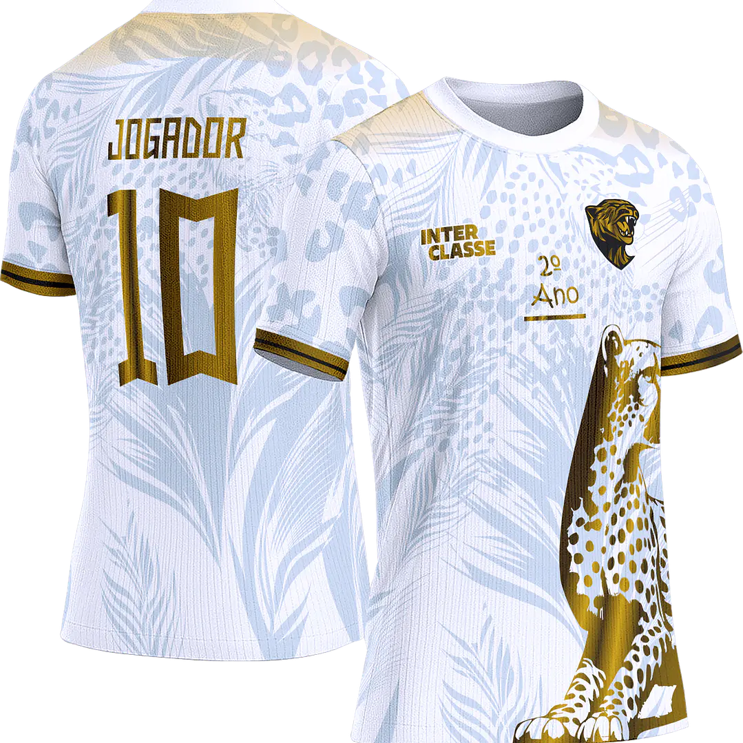 Arte Vetor Camisa Interclasse 857 Onça 1
