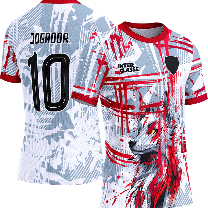 Arte Vetor Camisa Interclasse 858 Lobo 1