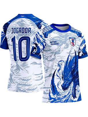 Arte Vetor Camisa Interclasse 859 Japão Dragão
