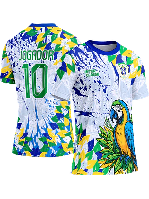 Arte Vetor Camisa Interclasse 861 Brasil Arara