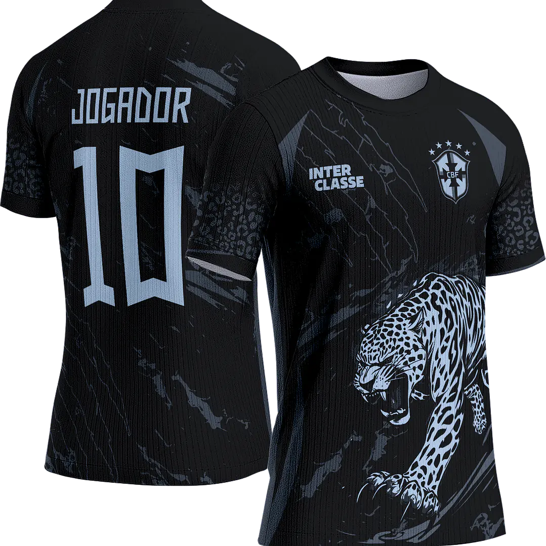 Arte Vetor Camisa Interclasse 865 Onça 1