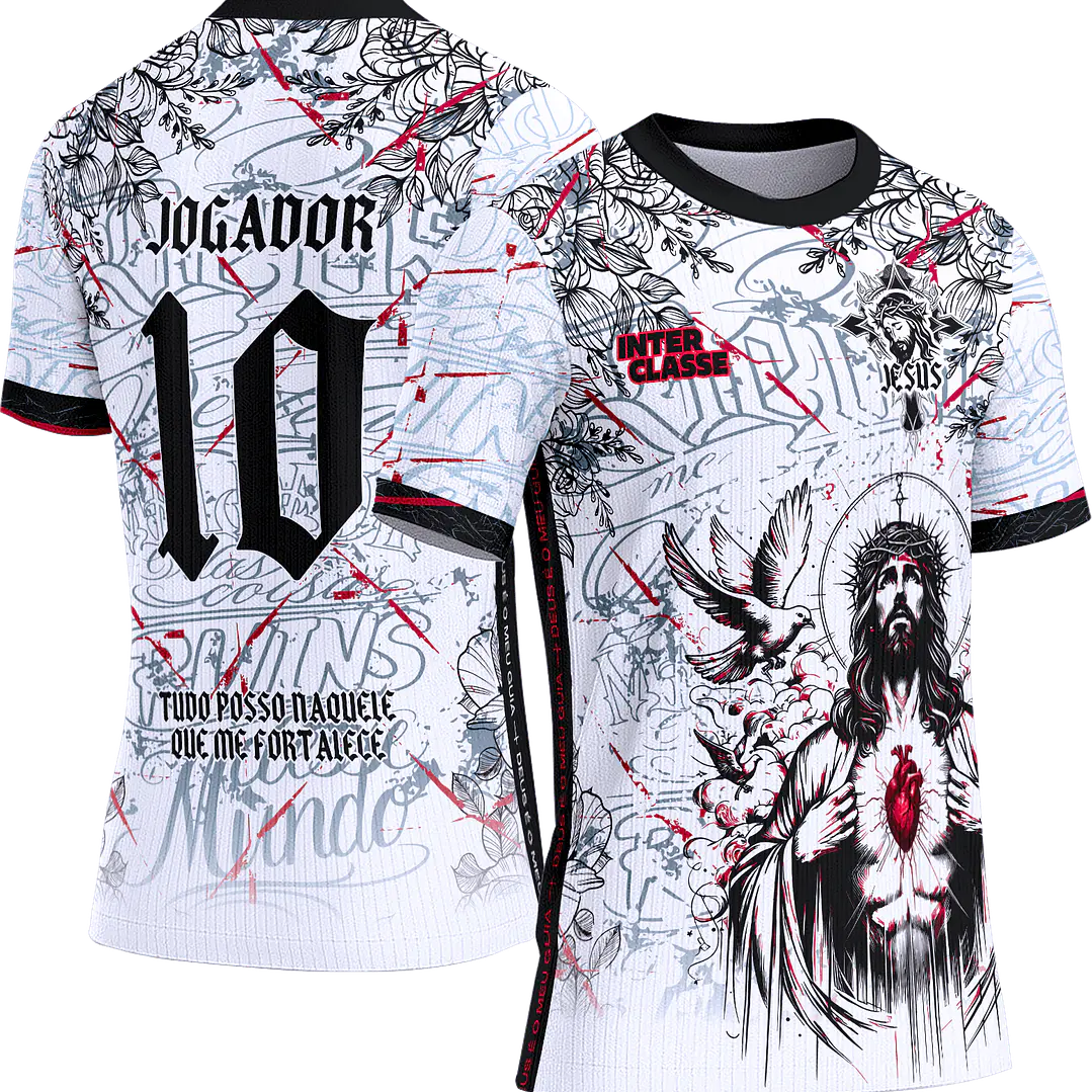 Arte Vetor Camisa Interclasse 866 Cristo 1