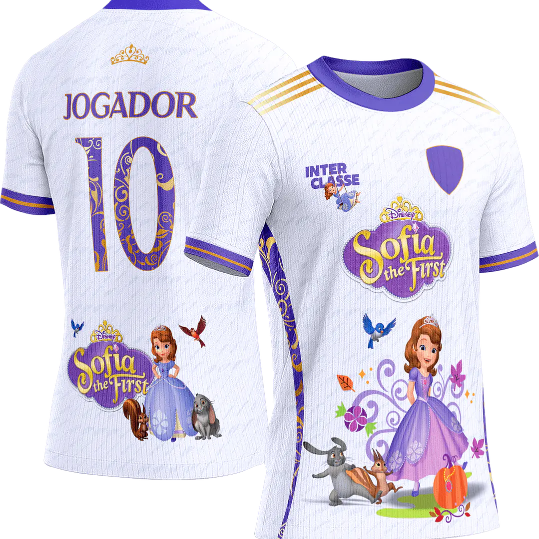 Arte Vetor Camisa Interclasse 872 Sofia The First 1