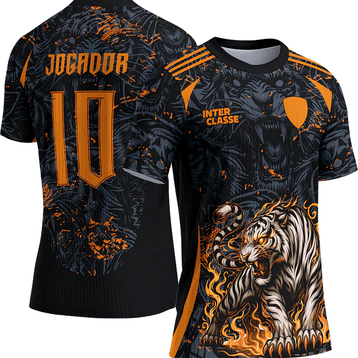 Arte Vetor Camisa Interclasse 881 Tigre 1