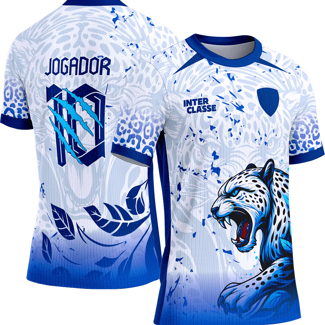 Arte Vetor Camisa Interclasse 884 Onça 1
