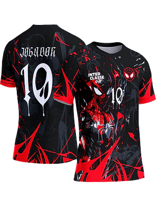 Arte Vetor Camisa Interclasse 886 Homem Aranha