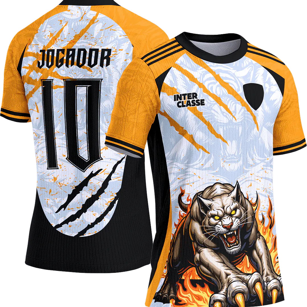 Arte Vetor Camisa Interclasse 887 Pantera 1
