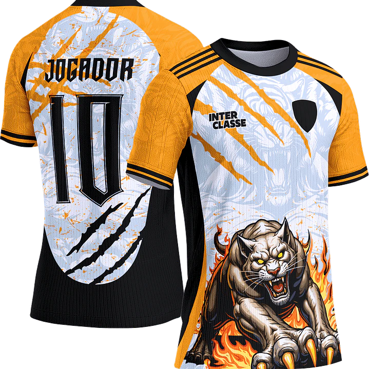 Arte Vetor Camisa Interclasse 887 Pantera 1