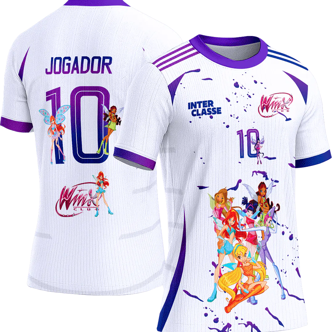Arte Vetor Camisa Interclasse 888 Winx 1