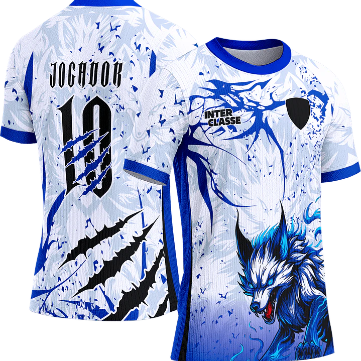 Arte Vetor Camisa Interclasse 889 Lobo 1