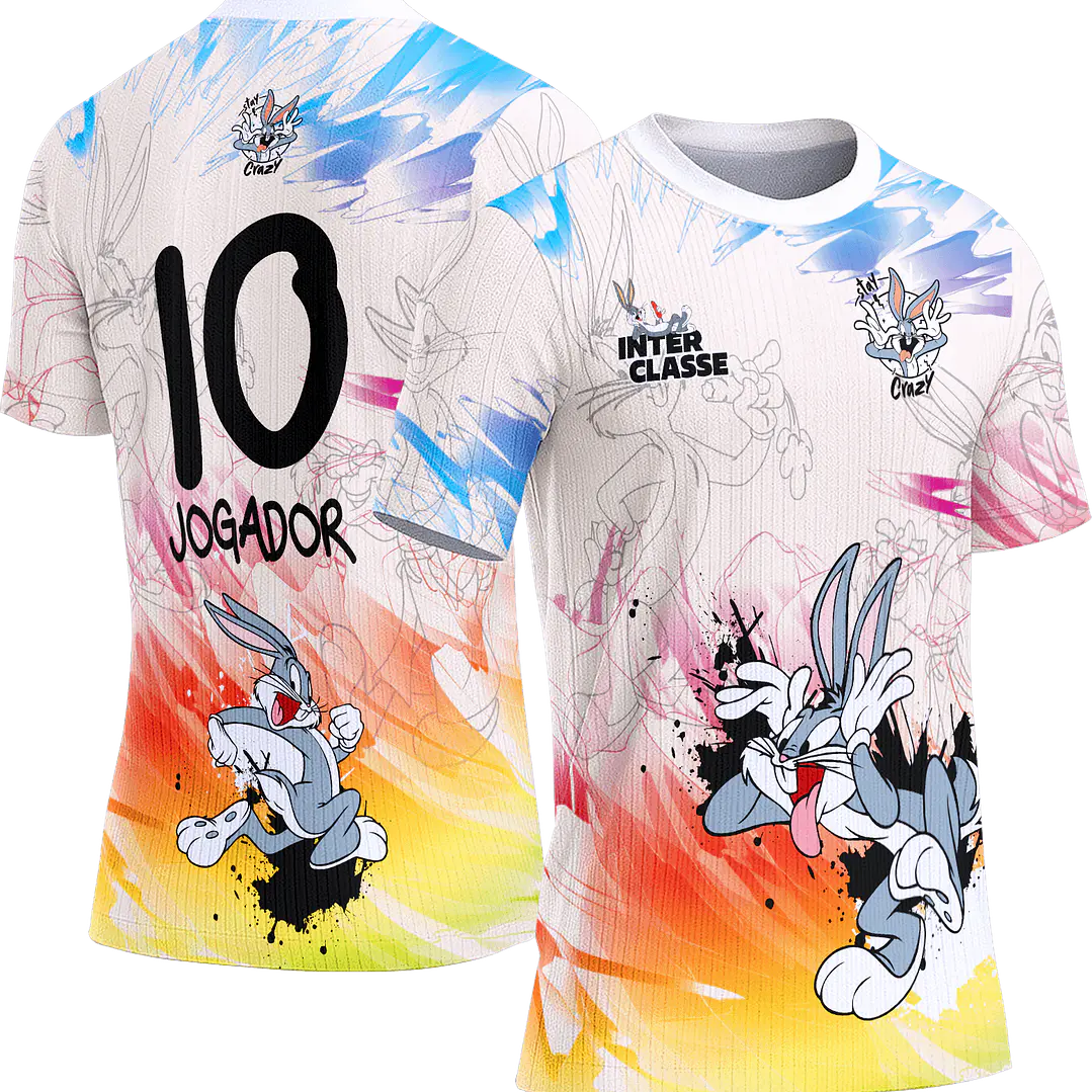 Arte Vetor Camisa Interclasse 891 Pernalonga 1