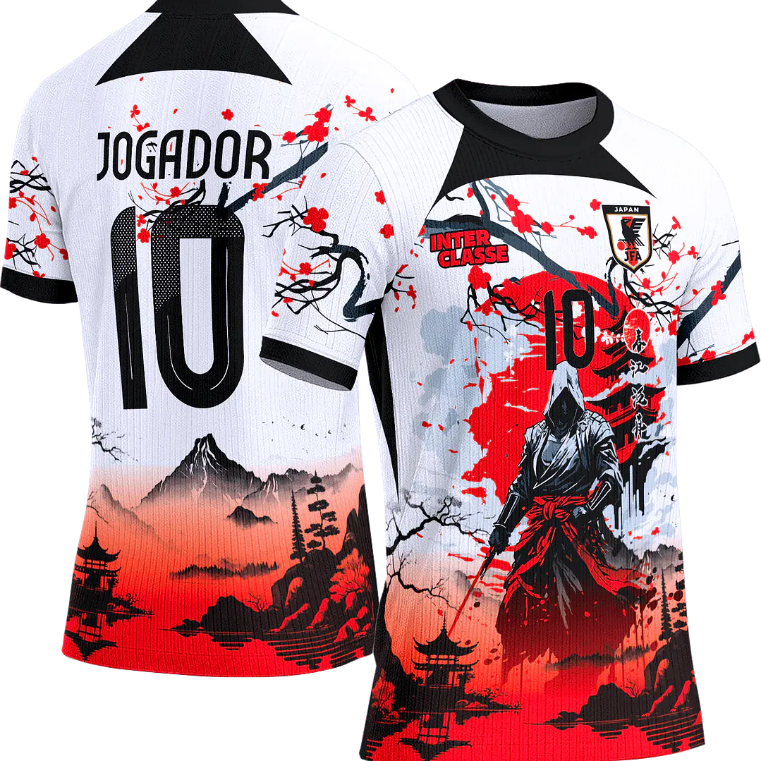 Arte Vetor Camisa Interclasse 894 Samurai 1