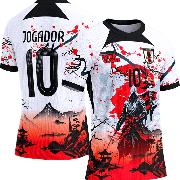 Arte Vetor Camisa Interclasse 894 Samurai 1