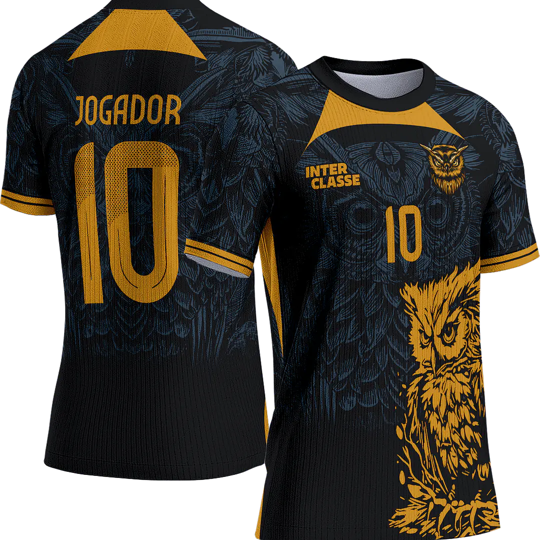Arte Vetor Camisa Interclasse 896 Coruja 1
