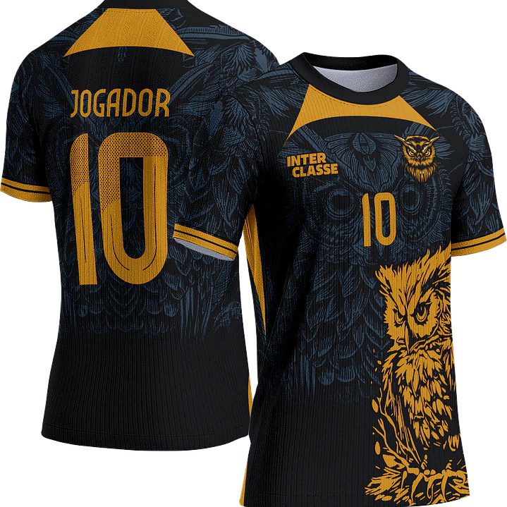 Arte Vetor Camisa Interclasse 896 Coruja 1
