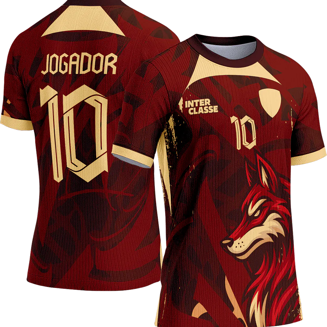 Arte Vetor Camisa Interclasse 897 Raposa 1