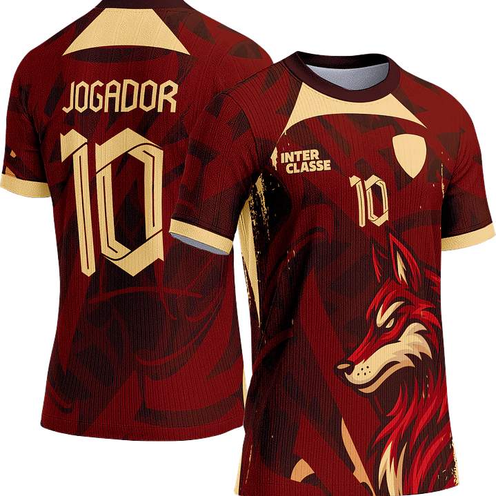 Arte Vetor Camisa Interclasse 897 Raposa 1