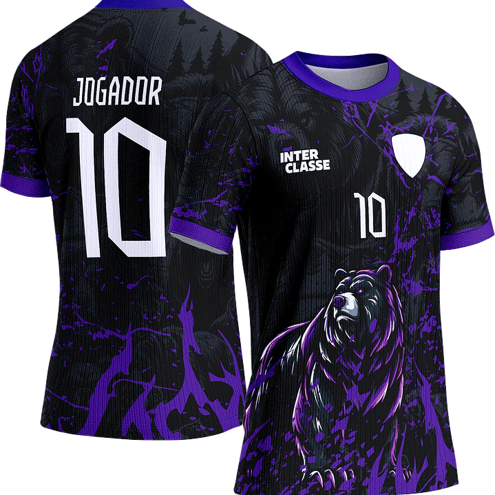 Arte Vetor Camisa Interclasse 900 Urso 1