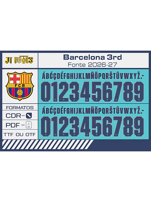 Fonte Barcelona 2026 2027 3rd