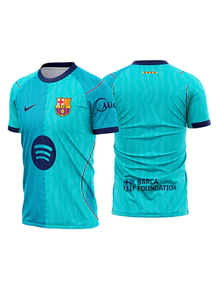Arte Vetor Camisa Barcelona Third 2026-2027
