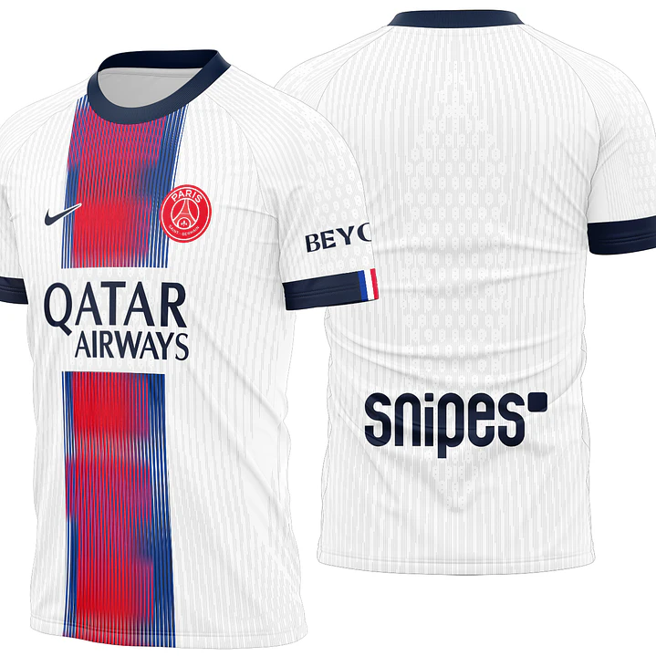 Arte Vetor Camisa Paris ST Germain Away 2026-2027 1