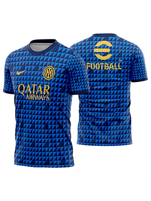 Arte Vetor Camisa Inter Milan Pre-Match 2026-2027