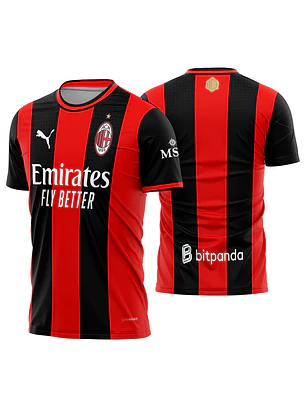 Arte Vetor Camisa AC Milan Home 2026-2027