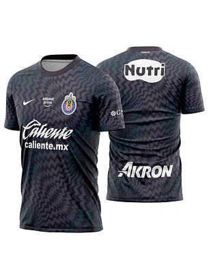 Arte Vetor Camisa Chivas goleiro 2026-2027