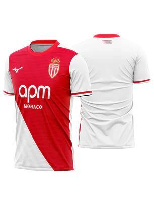 Arte Vetor Camisa As Monaco Home 2026-2027