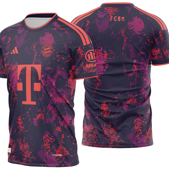 Arte Vetor Camisa Bayern München Third 2026-2027 1