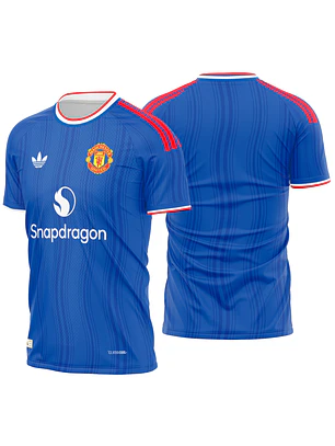 Arte Vetor Camisa Manchester United Away 2026-2027