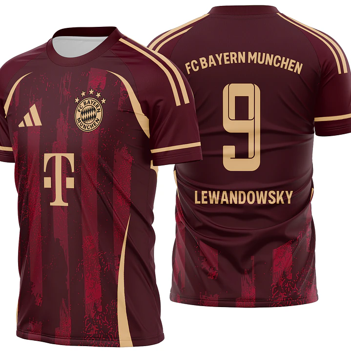 Arte Vetor Camisa Bayern de Múnich Concept Grunge  1