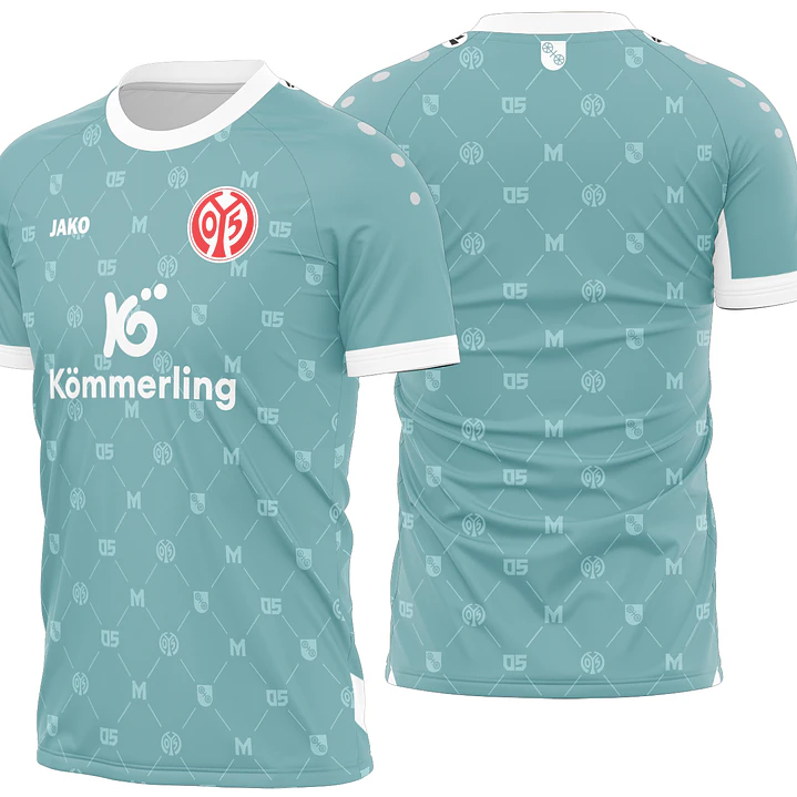 Arte Vetor Camisa 1. FSV Mainz 05 goleiro 2026-2027 1